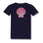 Teen Pink Shell Baby Tee
