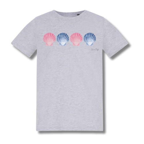 Teen Shells on a Beach Baby Tee