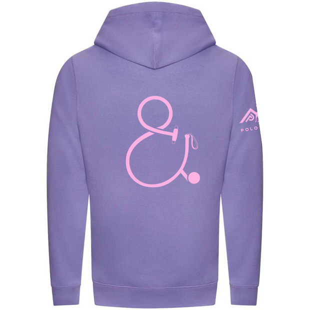 The Stick & Ball Neckshot Hoodie - Back Logo