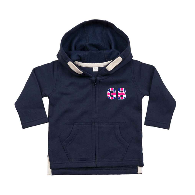 Baby Girls GB Slalom Zip Hoodie