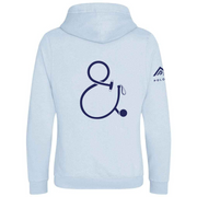 The Stick & Ball Neckshot Hoodie - Back Logo