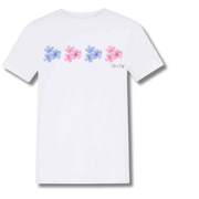 Teen Flower Bouquet Baby Tee