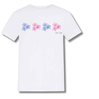 Teen Flower Bouquet Baby Tee