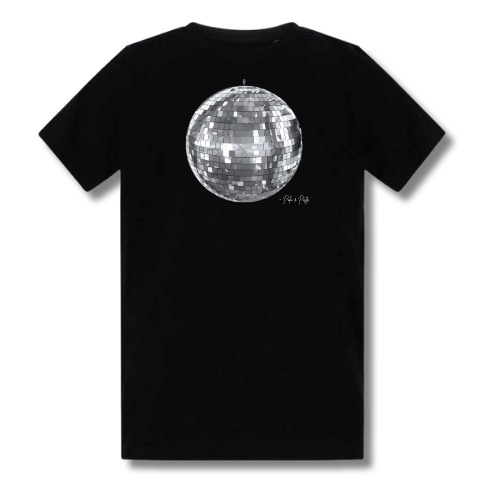 Teen Disco Ball Baby Tee
