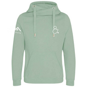 The Stick & Ball Neckshot Hoodie - Back Logo