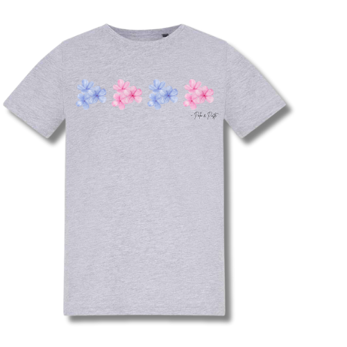 Teen Flower Bouquet Baby Tee