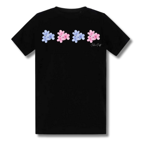 Teen Flower Bouquet Baby Tee