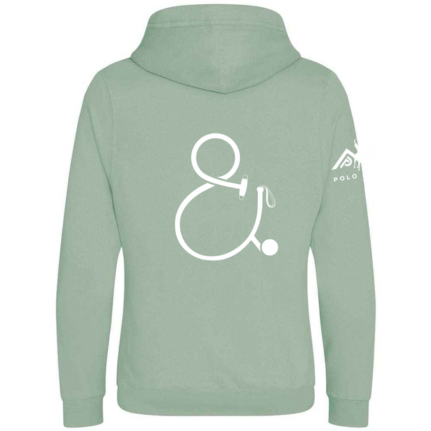 The Stick & Ball Neckshot Hoodie - Back Logo