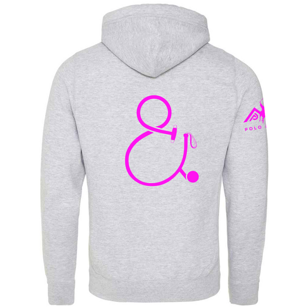 The Stick & Ball Neckshot Hoodie - Back Logo