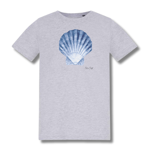 Teen Blue Shell Baby Tee