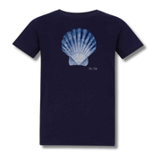 Teen Blue Shell Baby Tee