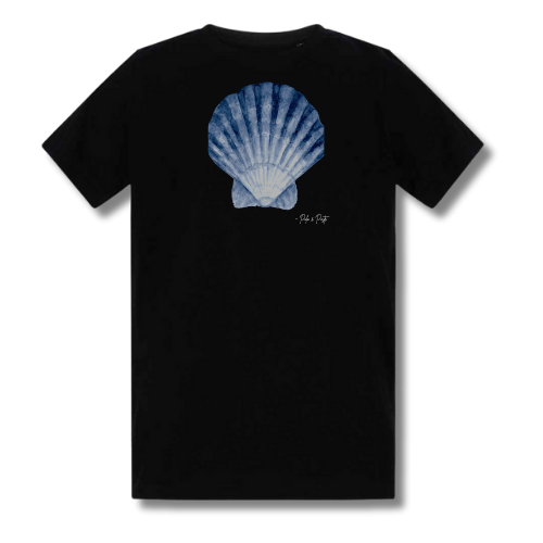 Teen Blue Shell Baby Tee
