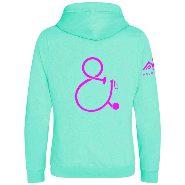 The Stick & Ball Neckshot Hoodie - Back Logo